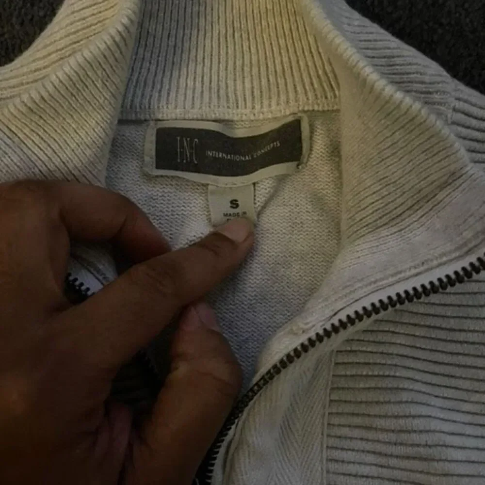 INC INTERNATIONAL CONCEPTS 1/4 ZIP